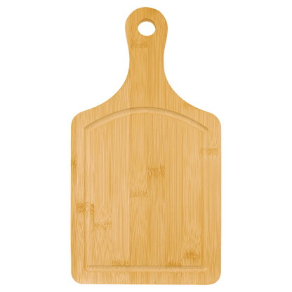 Bamboo Cutting Board Paddle